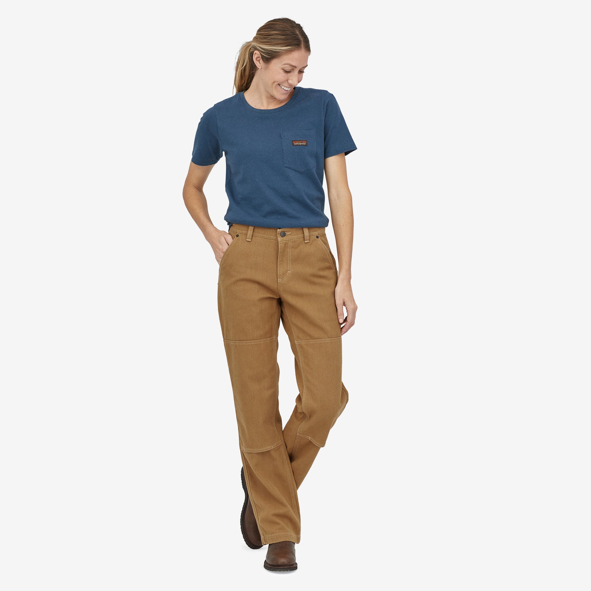 Women's Iron Forge Hemp® Canvas Double Knee Pants - Regular Length
