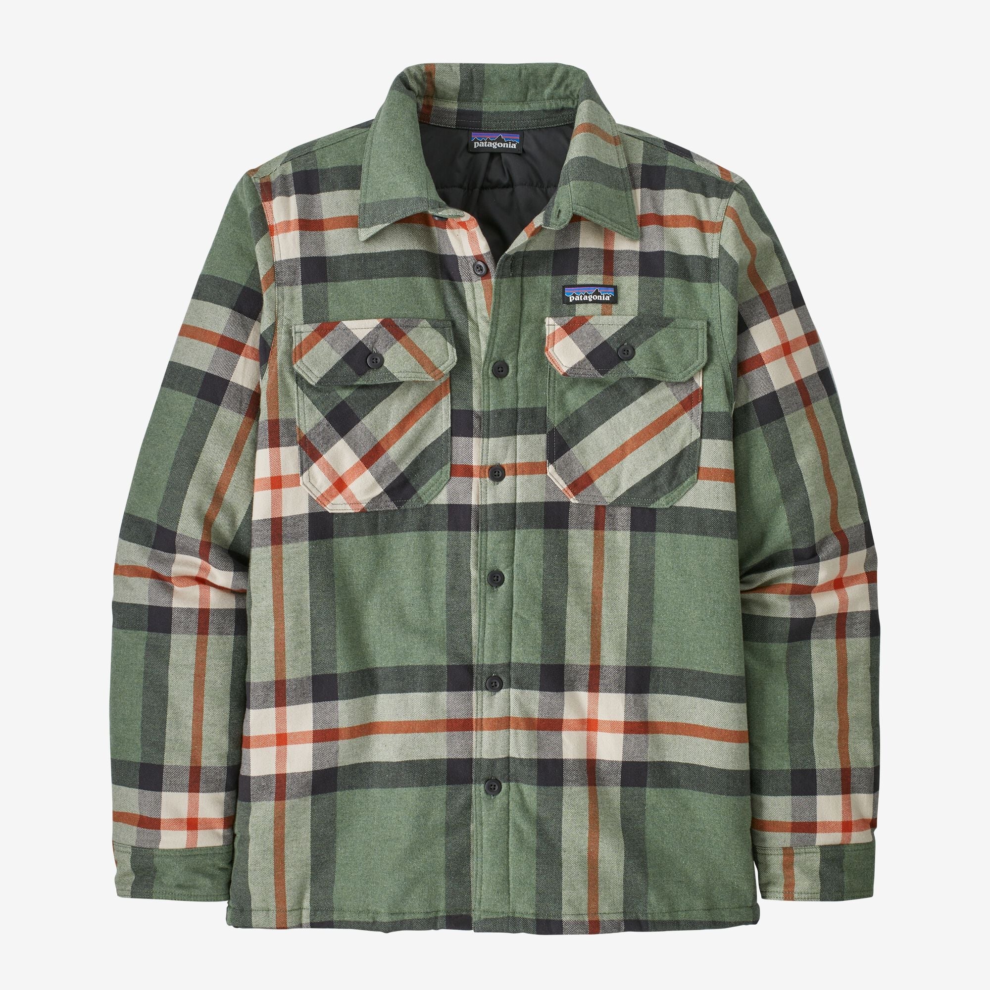 Men's Insulated Organic Cotton Midweight Fjord Flannel Shirt