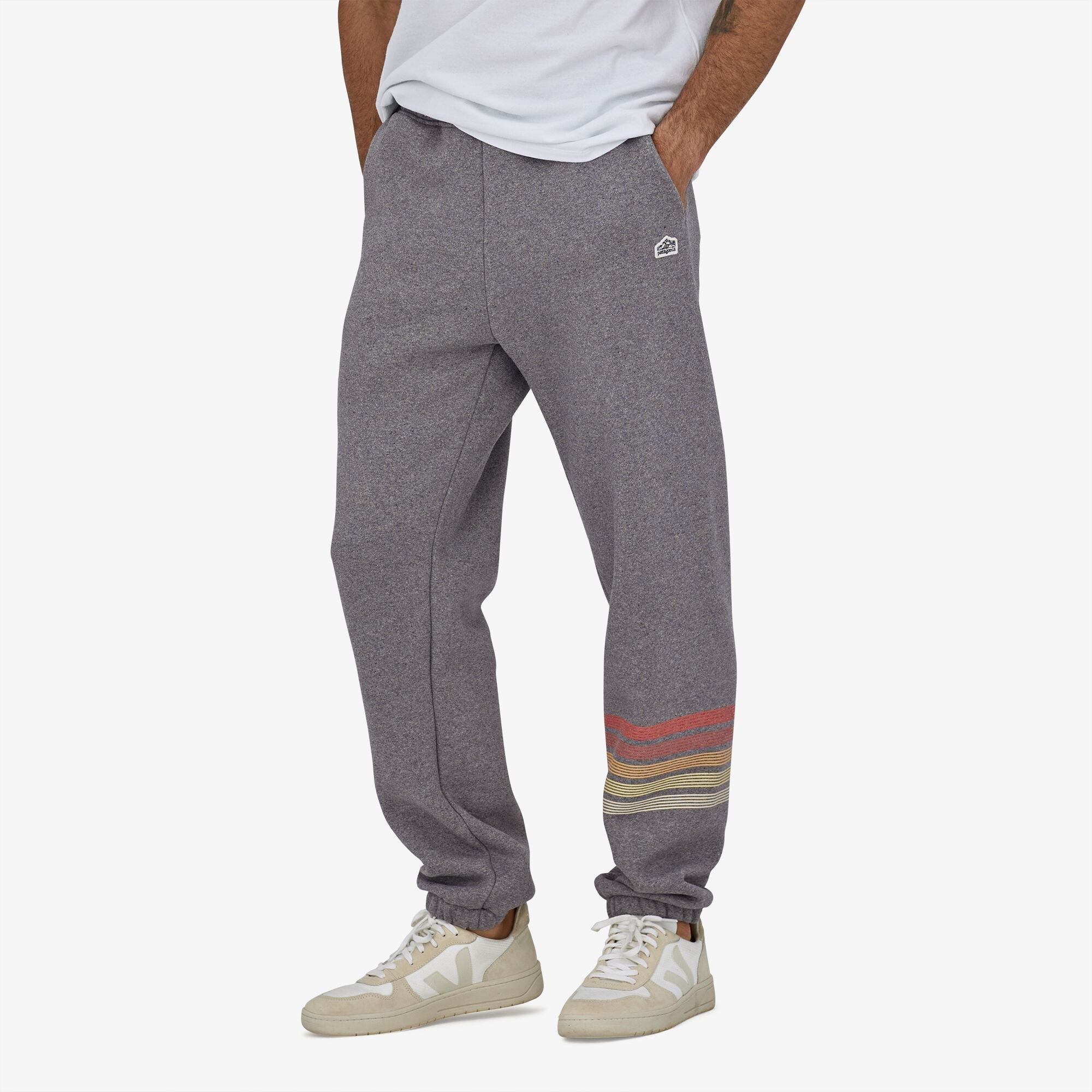 Men's Line Logo Ridge Stripe Uprisal Sweatpants