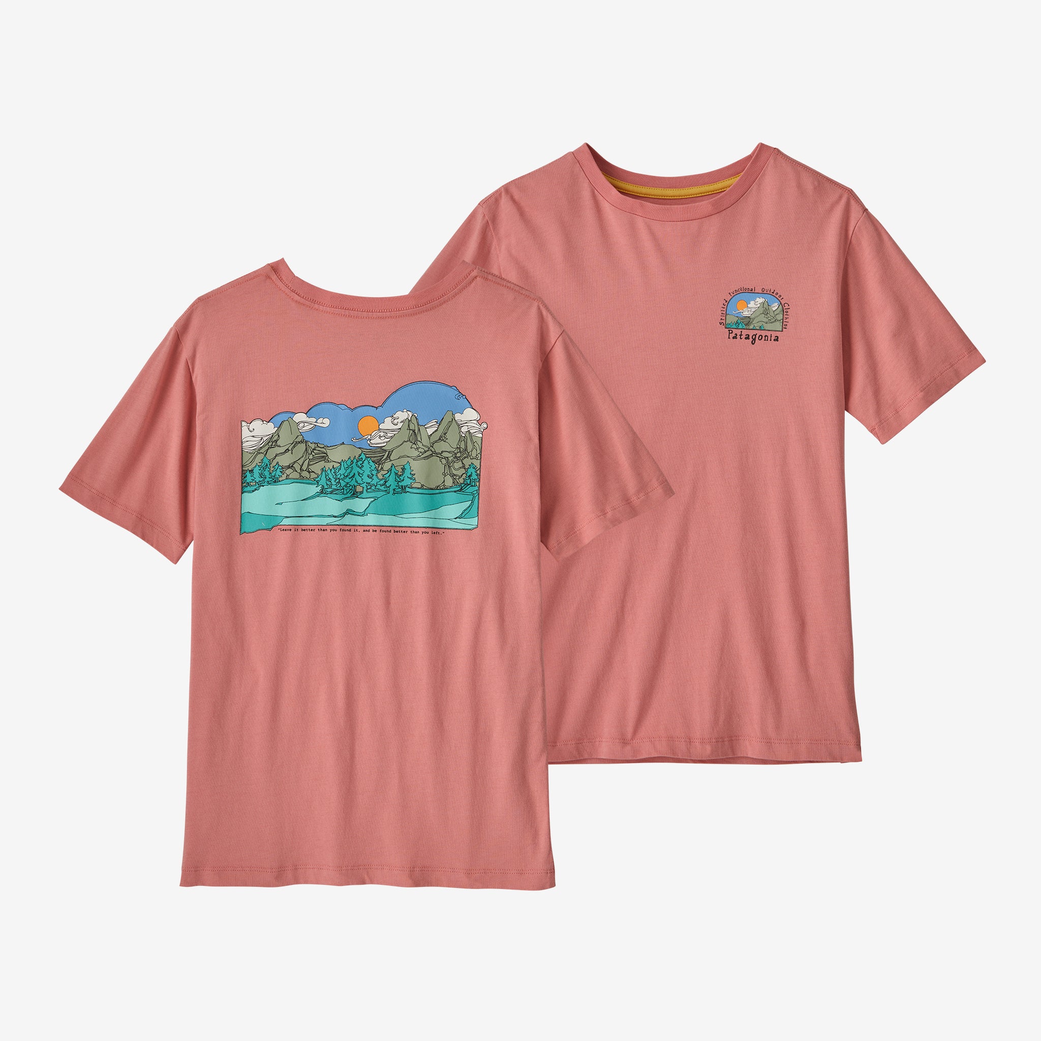 Kids' Regenerative Organic Certified™ Cotton Graphic T-Shirt