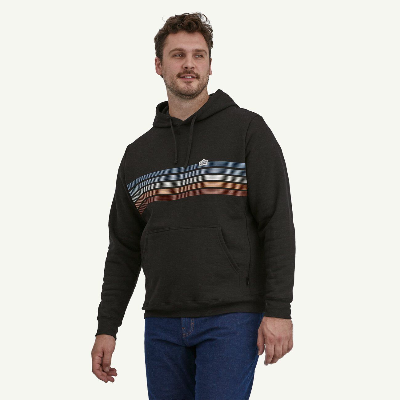 Line Logo Ridge Stripe Uprisal Hoody