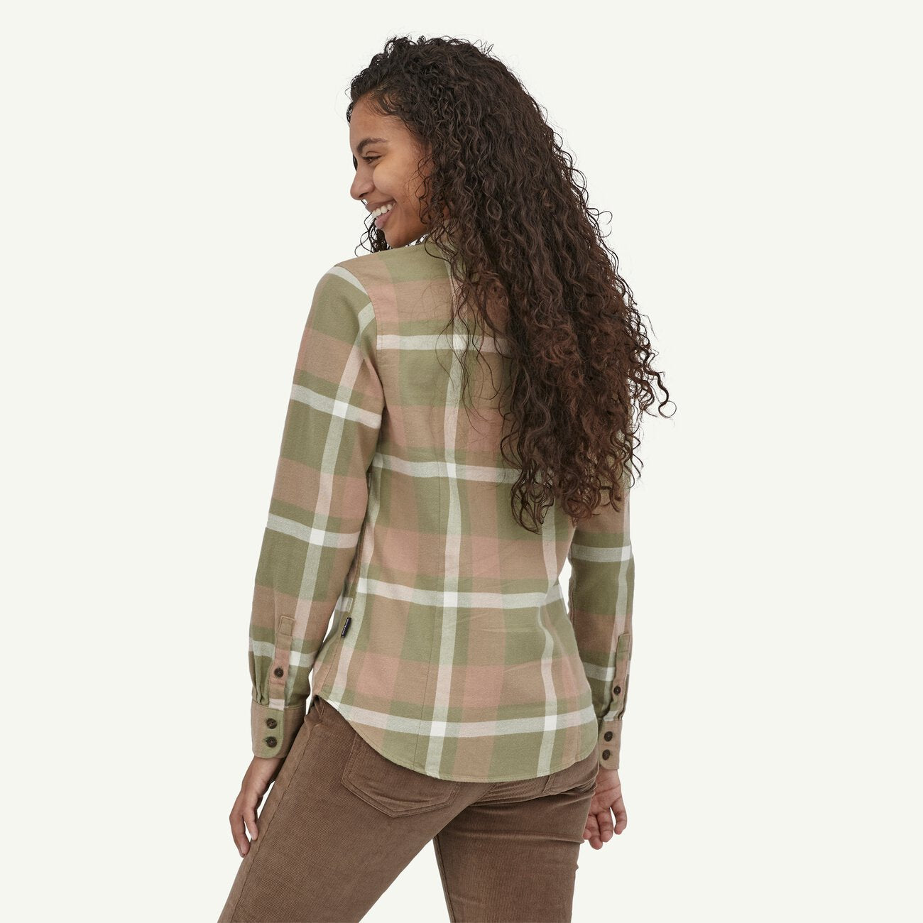 Women's Long-Sleeved Organic Cotton Midweight Fjord Flannel Shirt