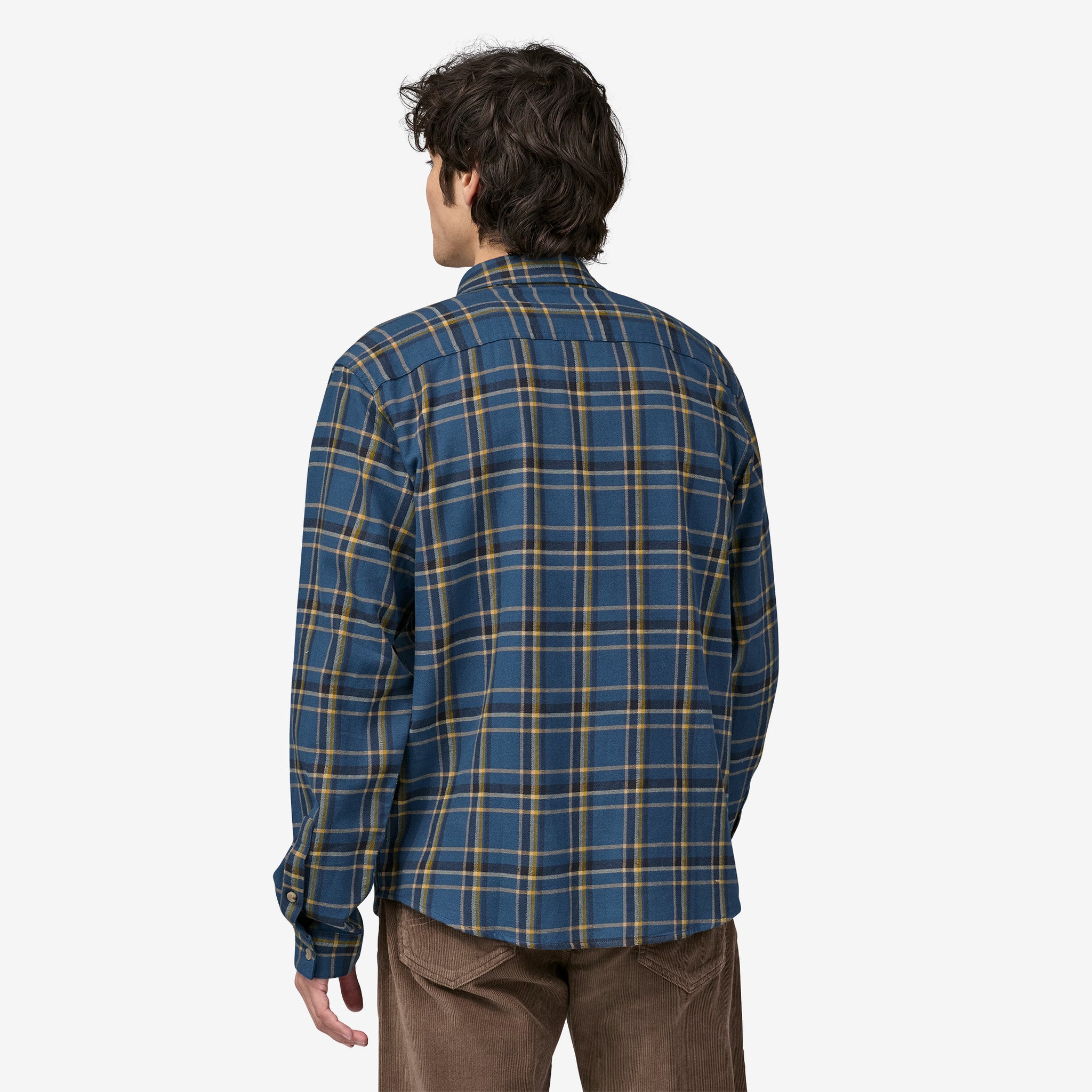 Men's Long-Sleeved Cotton in Conversion Lightweight Fjord Flannel Shirt
