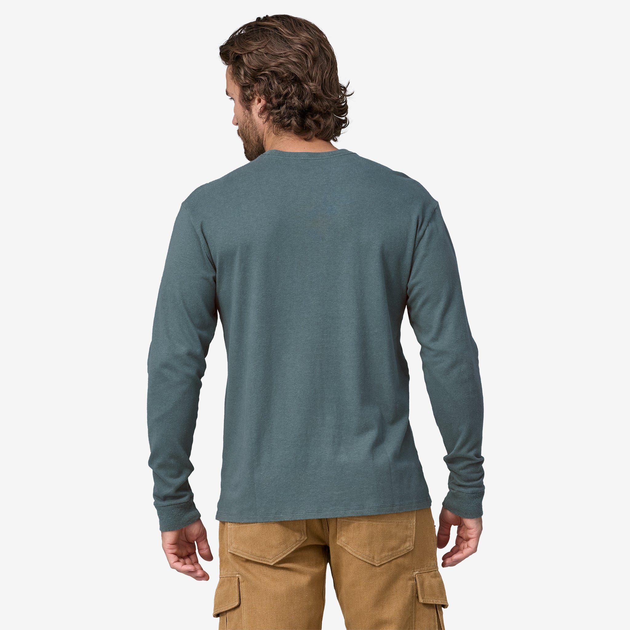 Men's Long-Sleeved Work Pocket T-Shirt