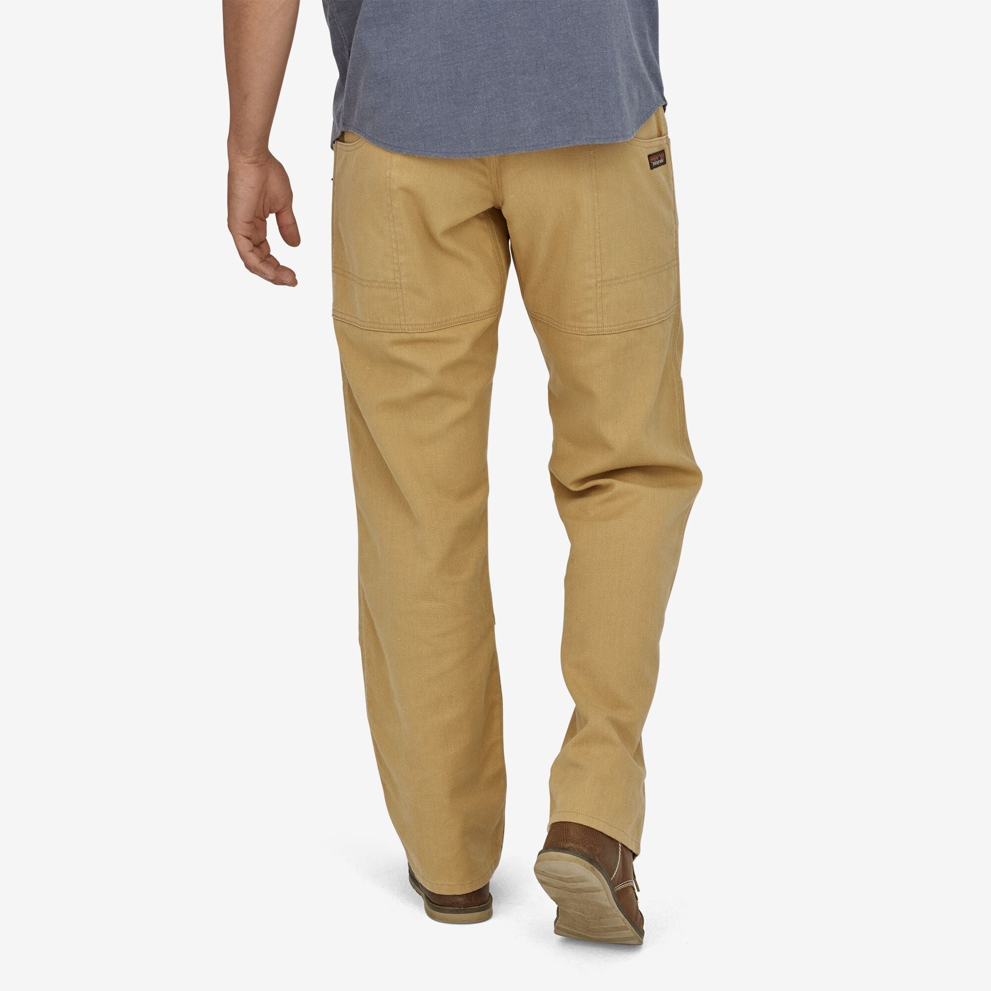 Men's All Seasons Hemp Canvas Double Knee Pants - Regular Length