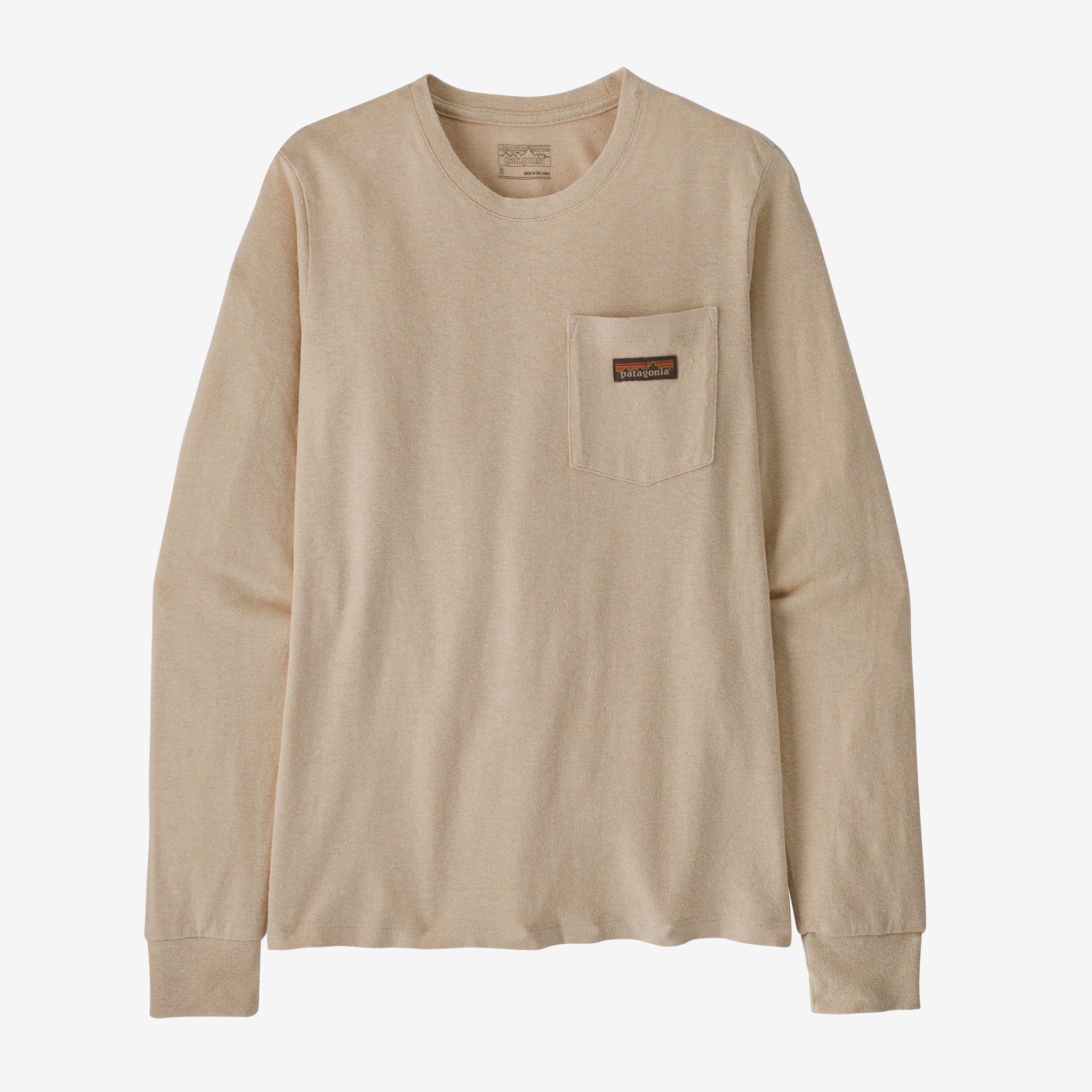 Women's Long-Sleeved Work Pocket T-Shirt