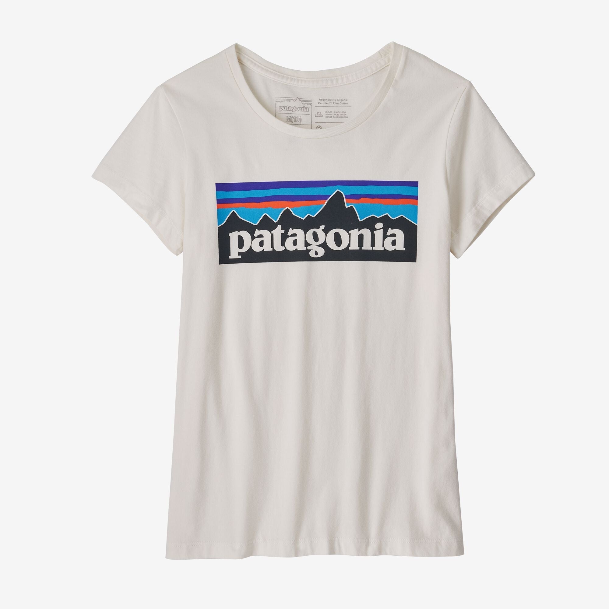Girls' Regenerative Organic Certified™ Cotton P-6 Logo T-Shirt