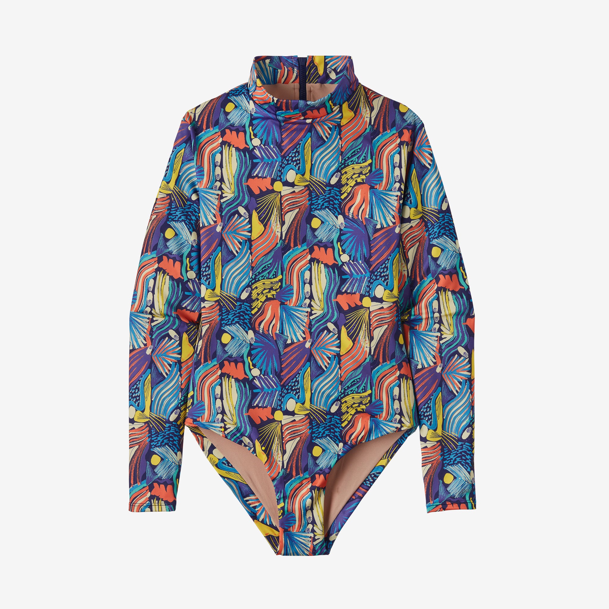 Women's Long-Sleeved Swell Seeker One-Piece Swimsuit