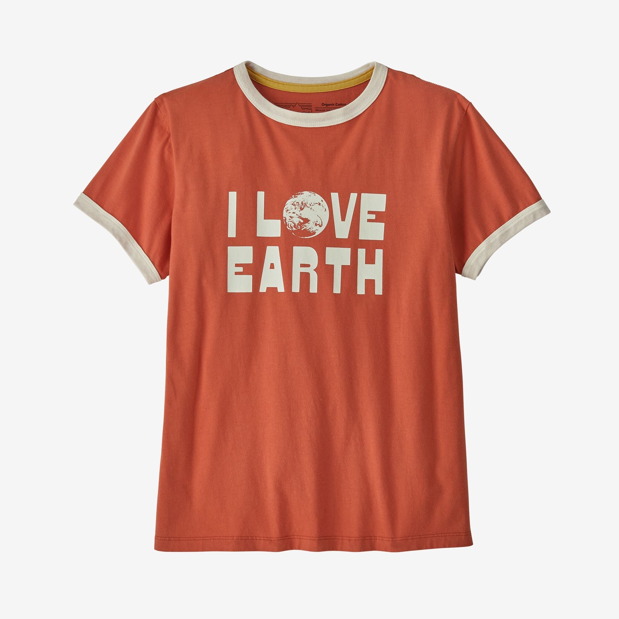 Women's Earth Love Organic Ringer Tee