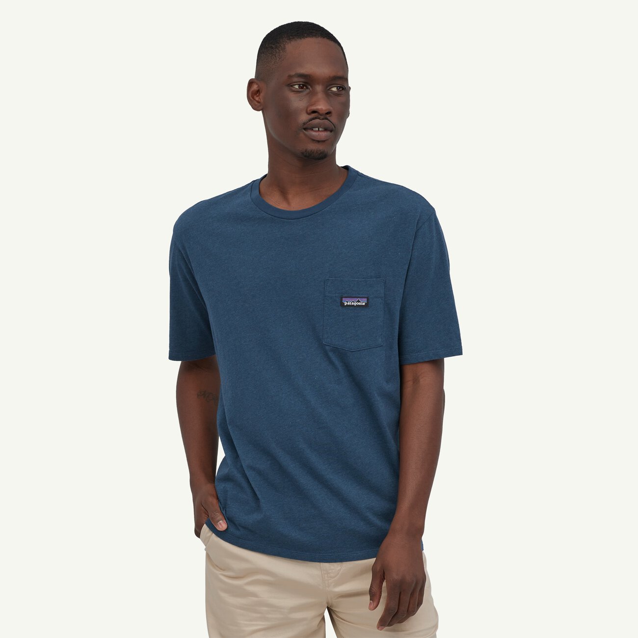 Men's Regenerative Organic Certified™ Cotton Lightweight Pocket Tee