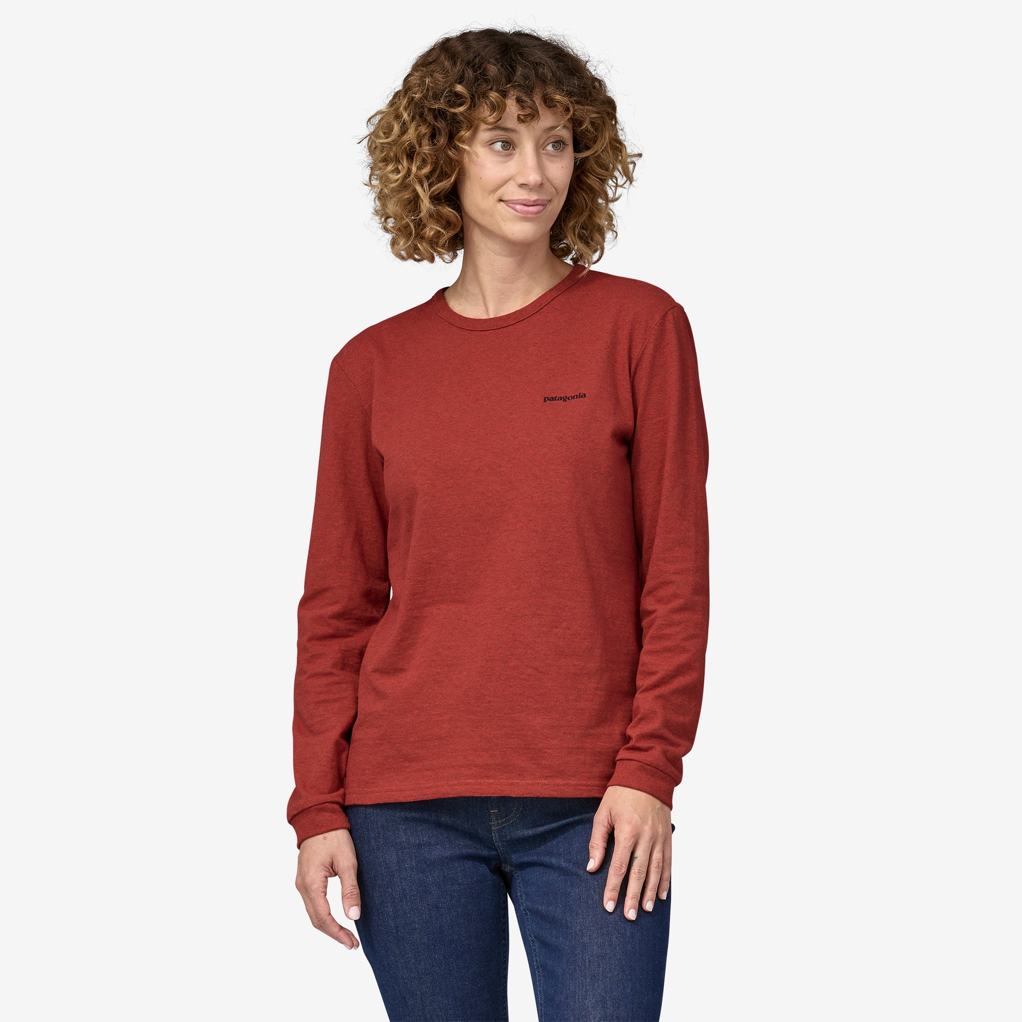 Women's Long-Sleeved P-6 Logo Responsibili-Tee®