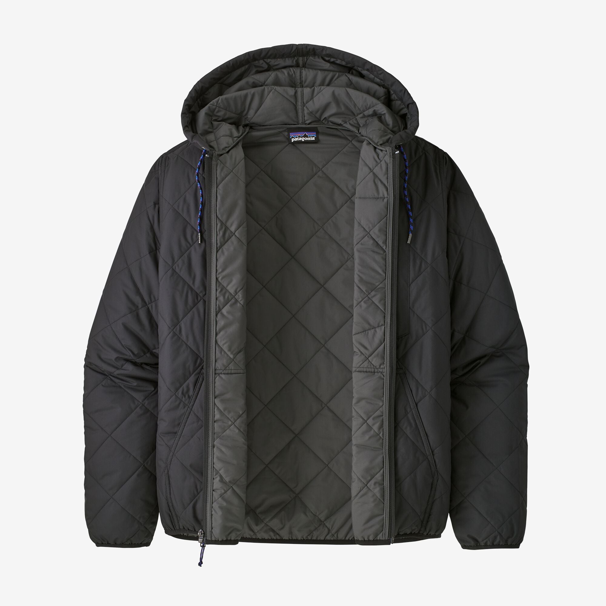 Men's Diamond Quilted Bomber Hoody