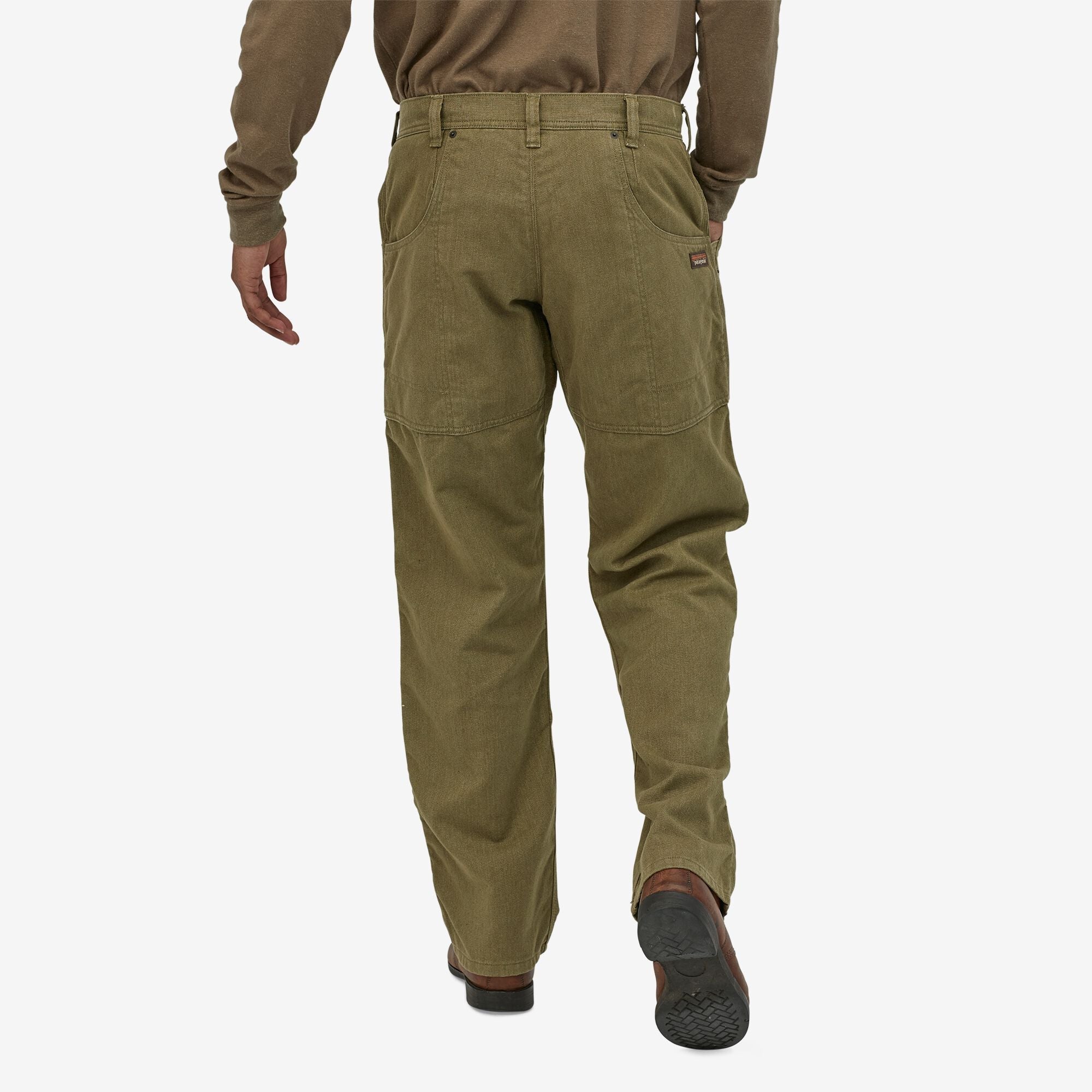 Men's All Seasons Hemp Canvas Double Knee Pants - Regular Length