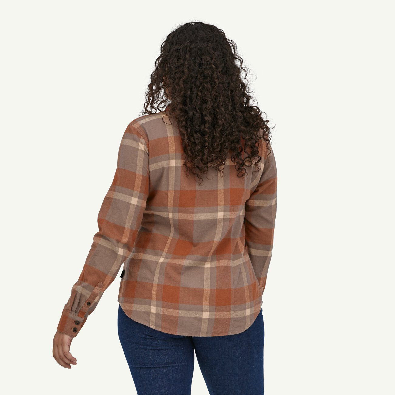 Women's Long-Sleeved Organic Cotton Midweight Fjord Flannel Shirt