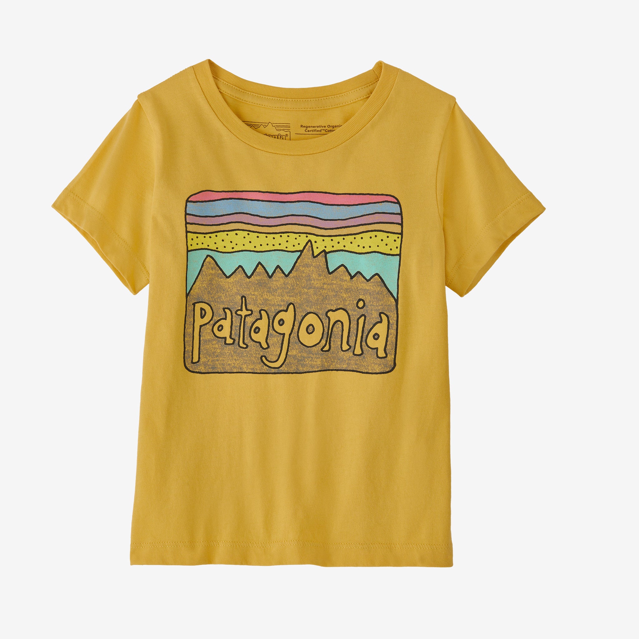 Baby Regenerative Organic Certified™ Cotton Fitz Roy Skies T-Shirt