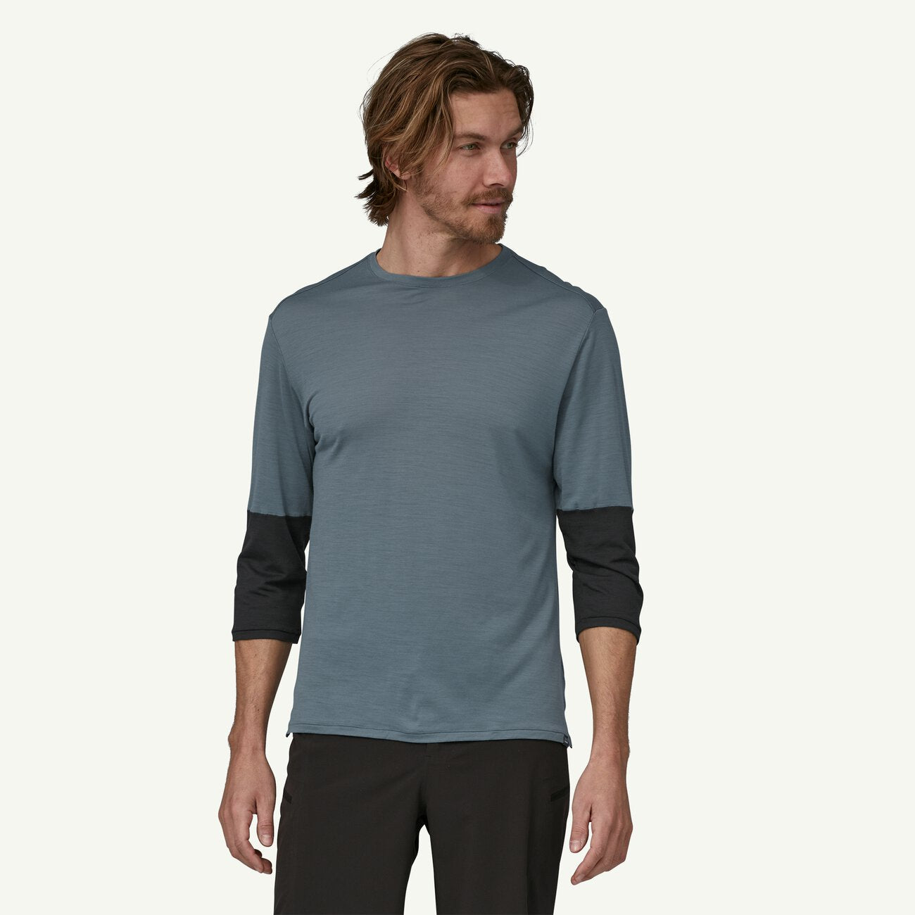 Men's Merino 3/4-Sleeve Bike Jersey