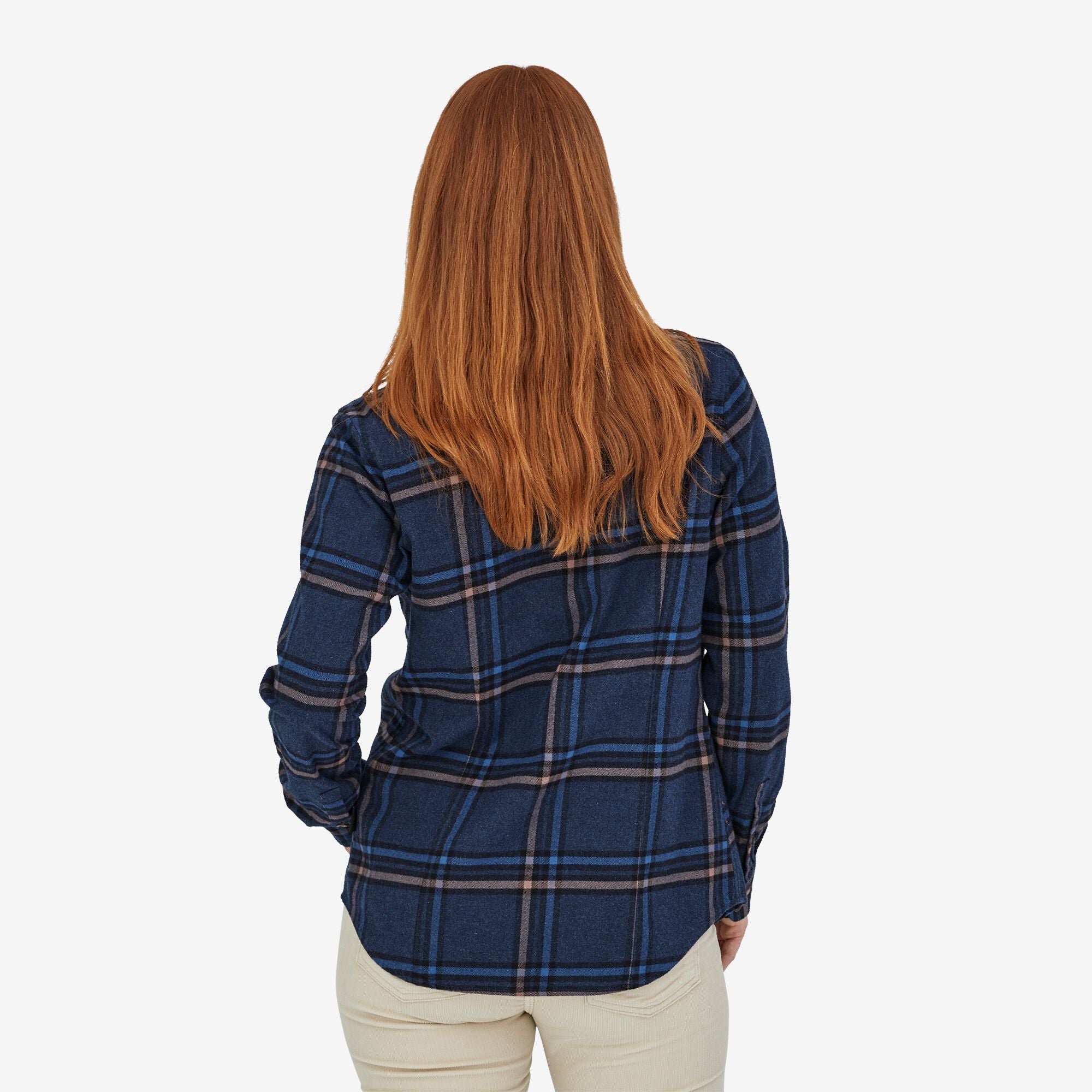 Women's Long-Sleeved Organic Cotton Midweight Fjord Flannel Shirt