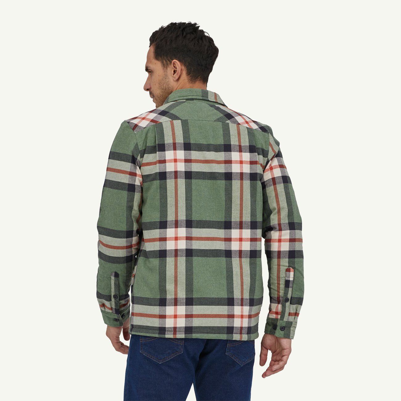 Men's Insulated Organic Cotton Midweight Fjord Flannel Shirt
