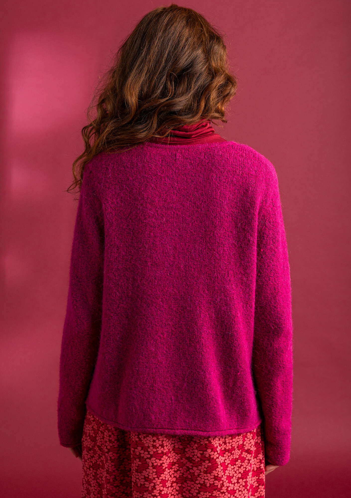 Cardigan in an alpaca blend