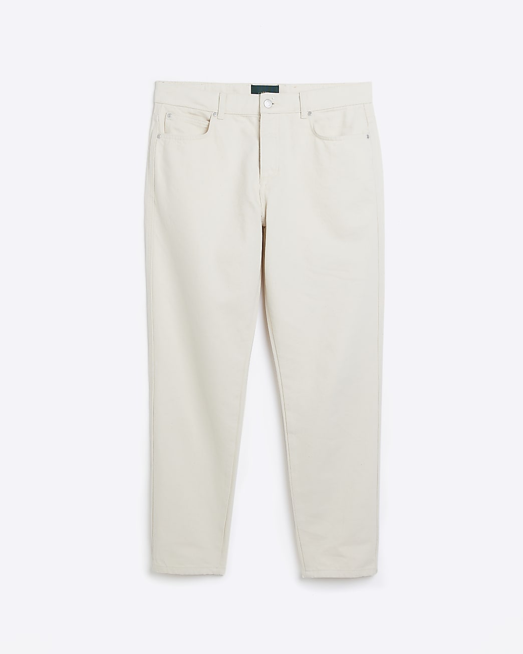 Ecru Holloway Road tapered fit jeans