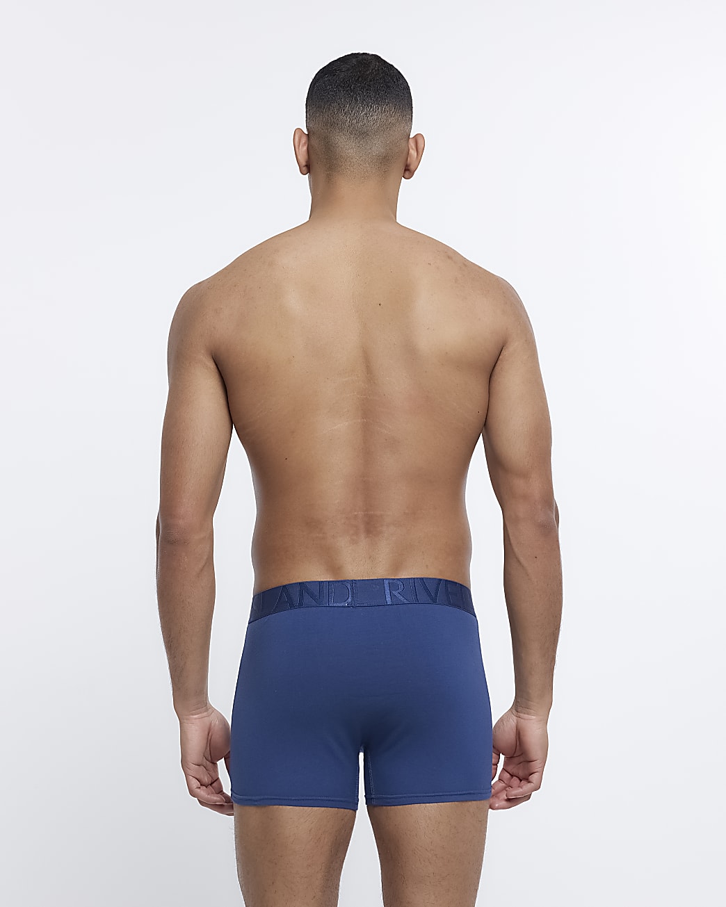 Blue multipack of 5 RI boxer shorts