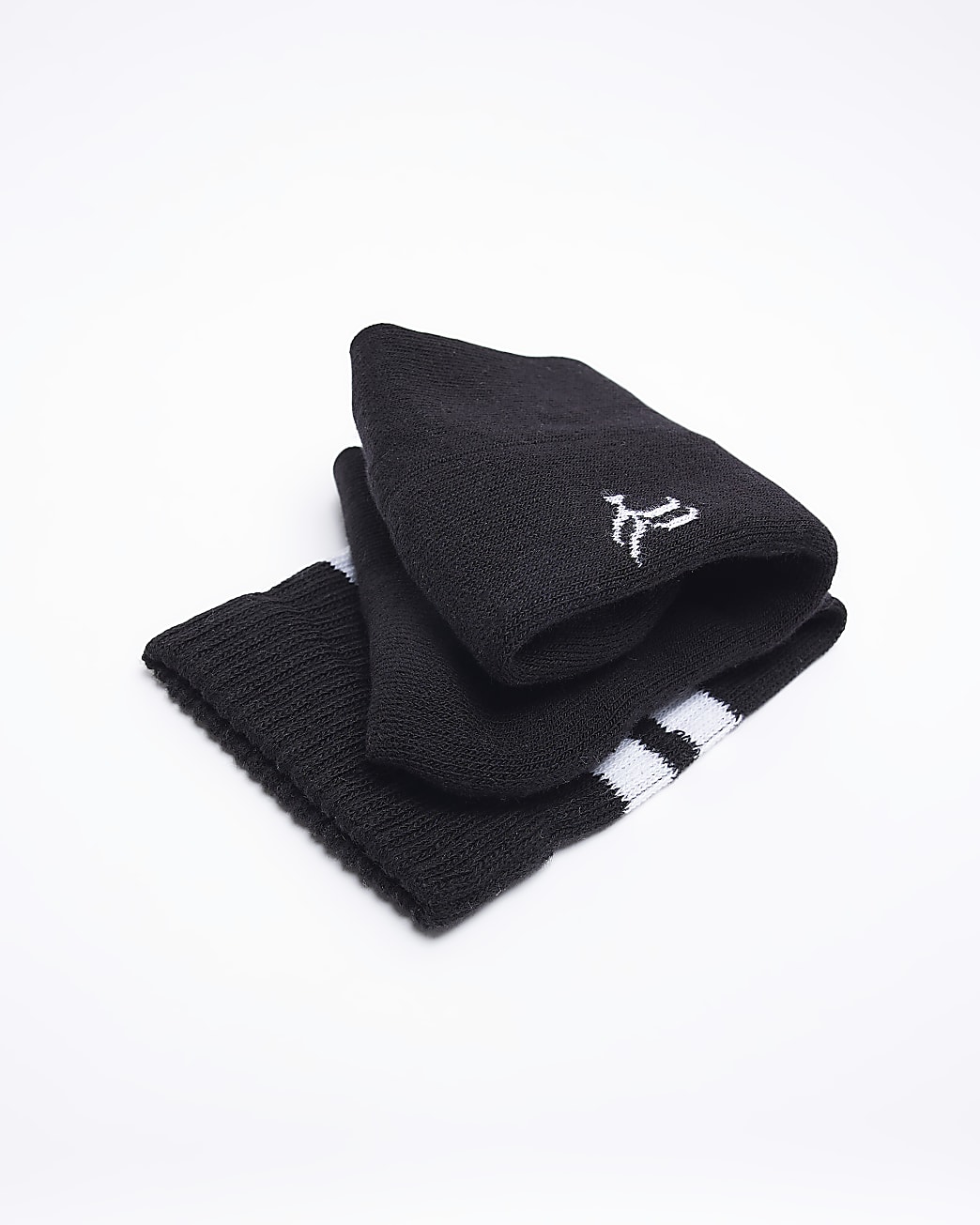 Black multipack of 2 stripe RI tube socks