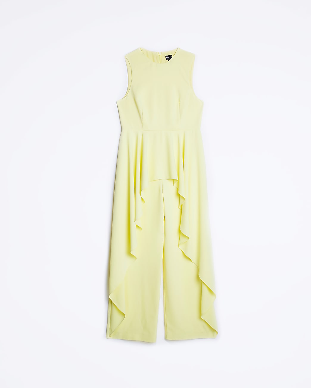 Yellow frill jumpsuit