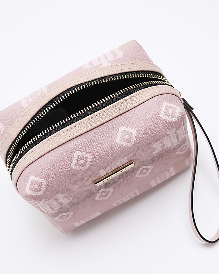 Pink RI ombre make up bag