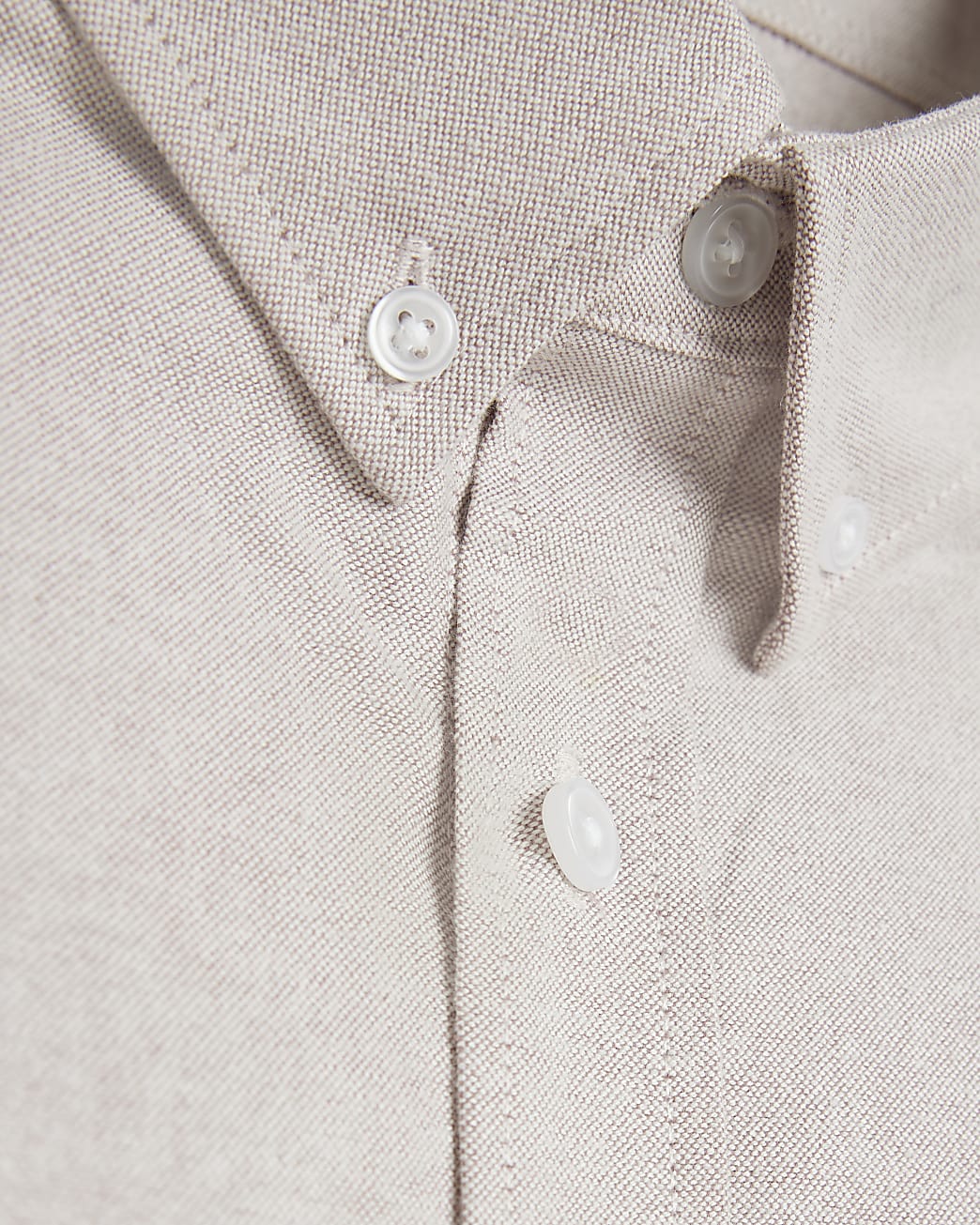 Stone slim fit oxford shirt
