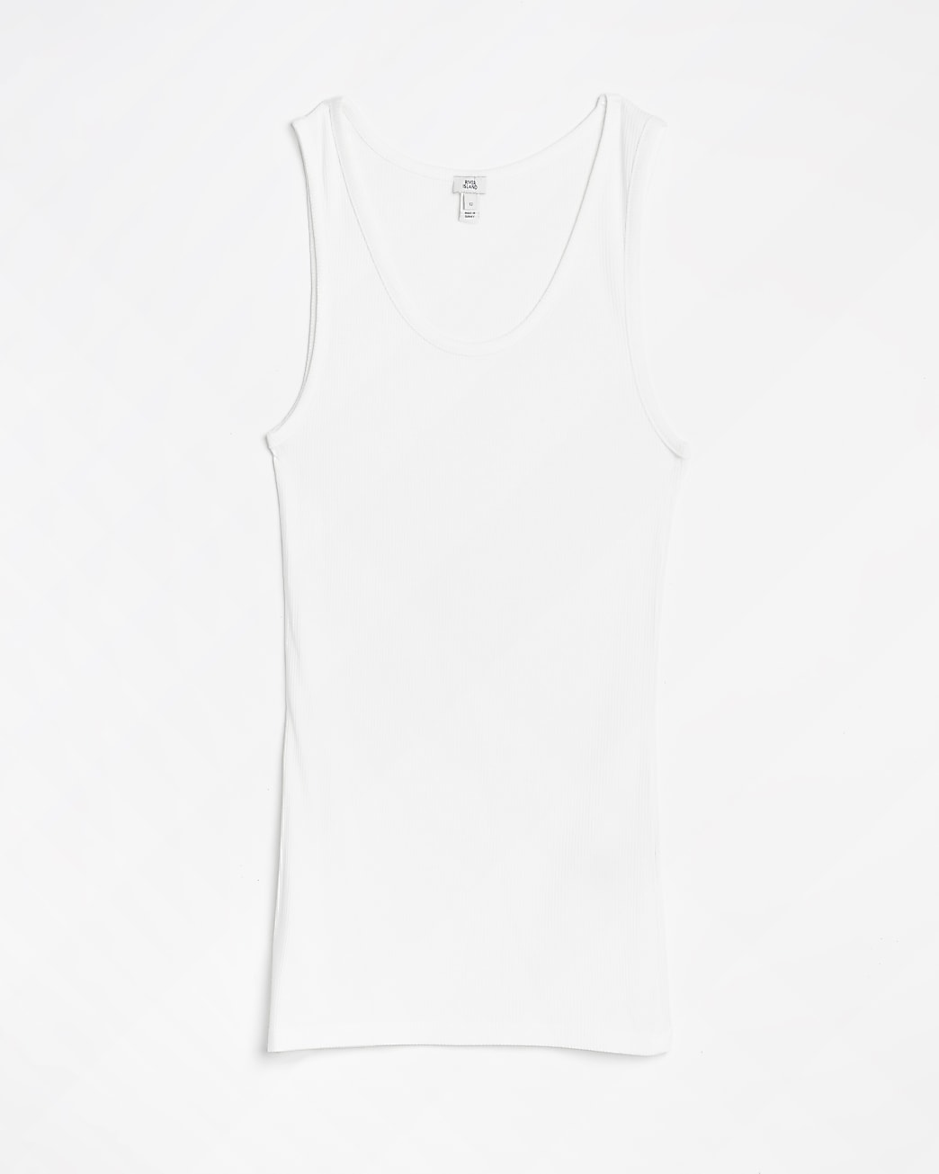 White vest top
