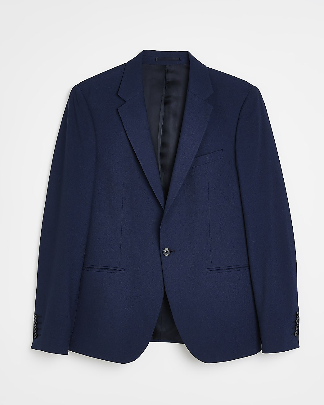 Navy Super Skinny fit Suit Jacket