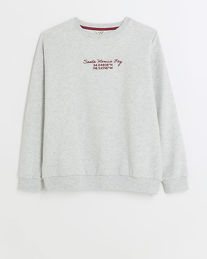 Grey Los Angeles graphic sweatshirt