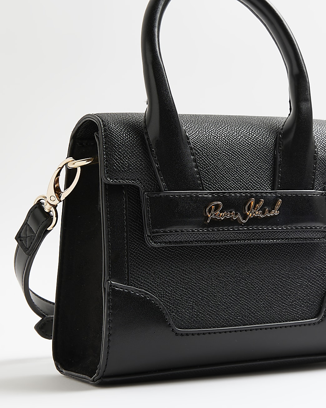 Black mini cross body bag