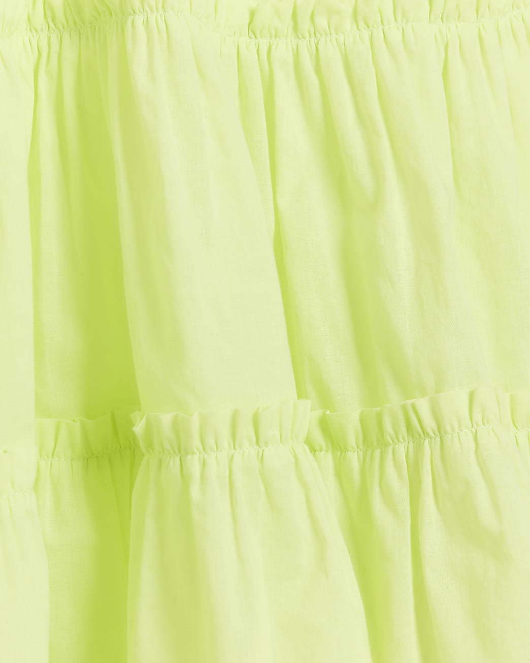 Plus lime mini beach dress