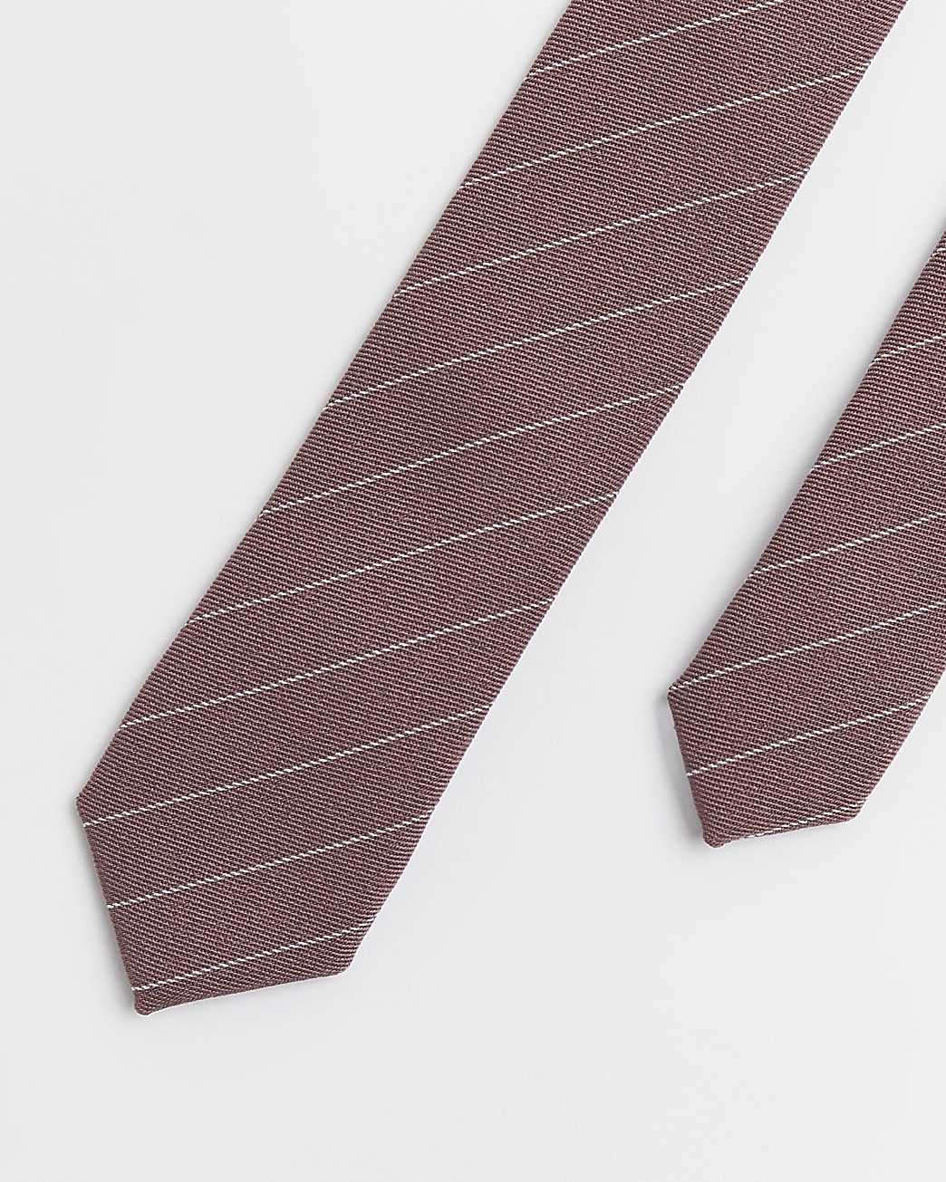 Pink pinstripe tie