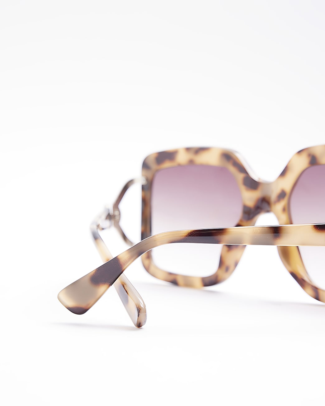 Brown Oversized Square Sunglasses