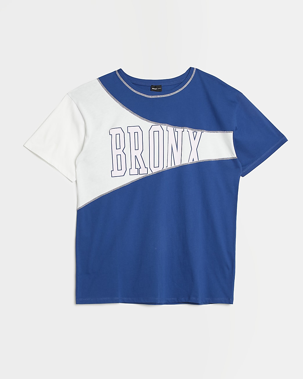 Navy oversized graphic t-shirt