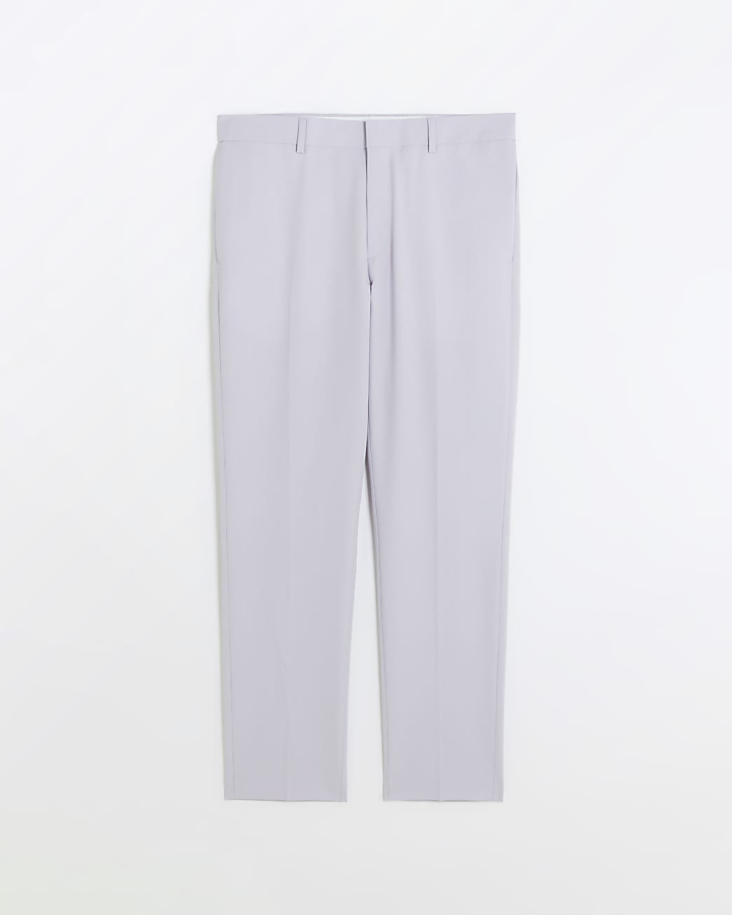 Purple slim fit suit trousers