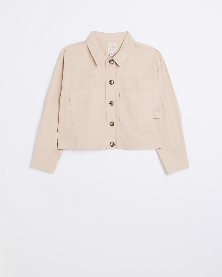 Pink casual jacket