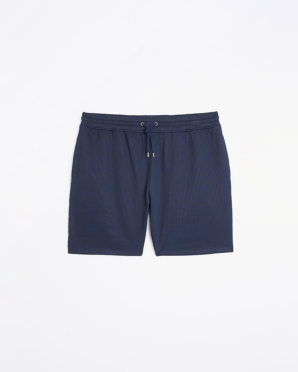 Big & Tall slim fit plisse shorts