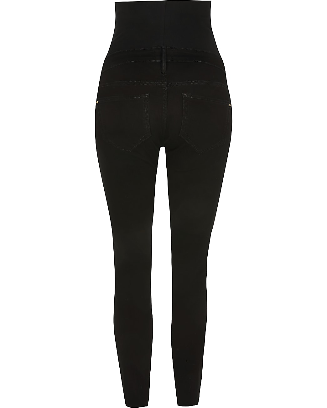 Black Molly mid rise maternity skinny jeans