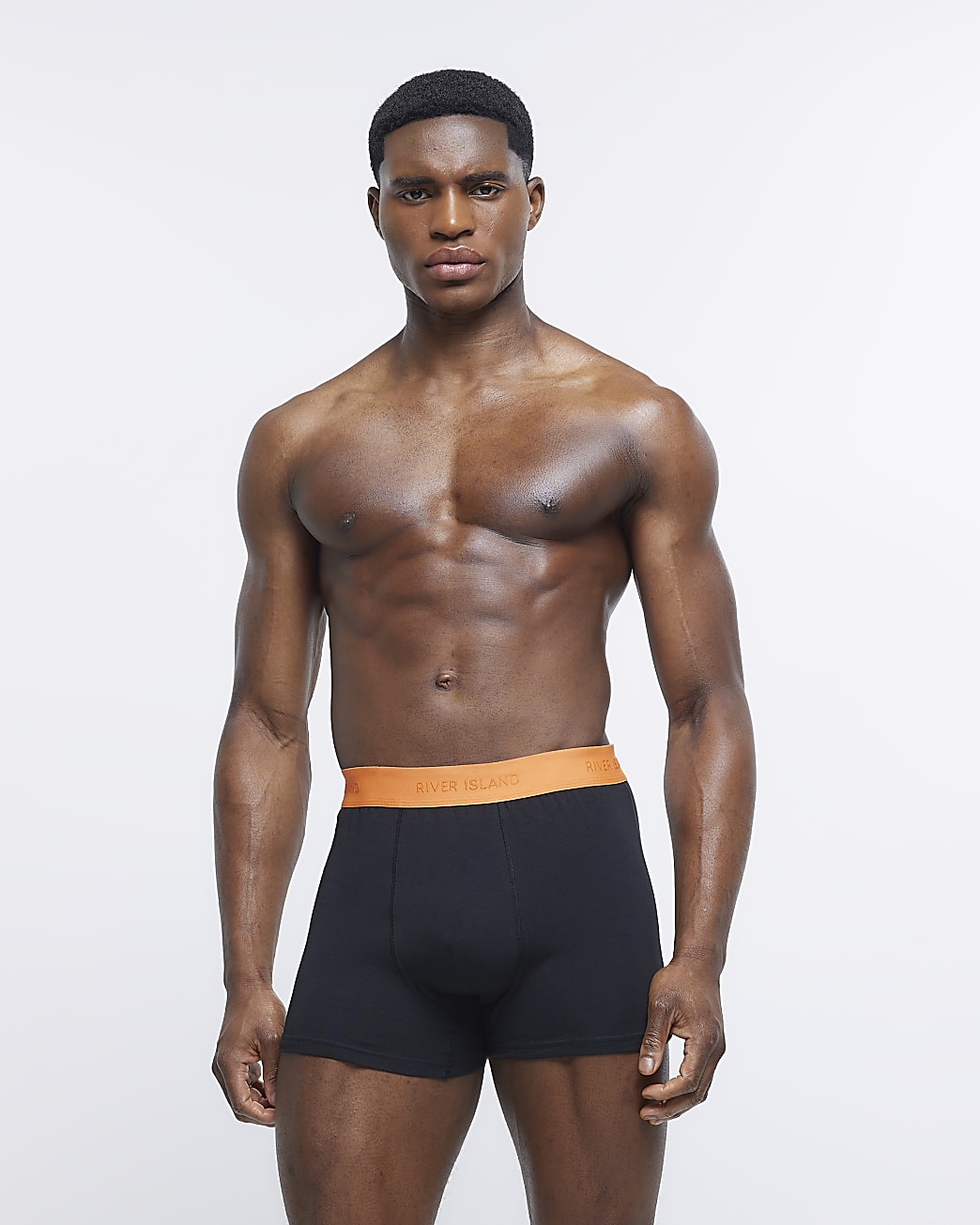 Orange multipack of 4 RI boxers