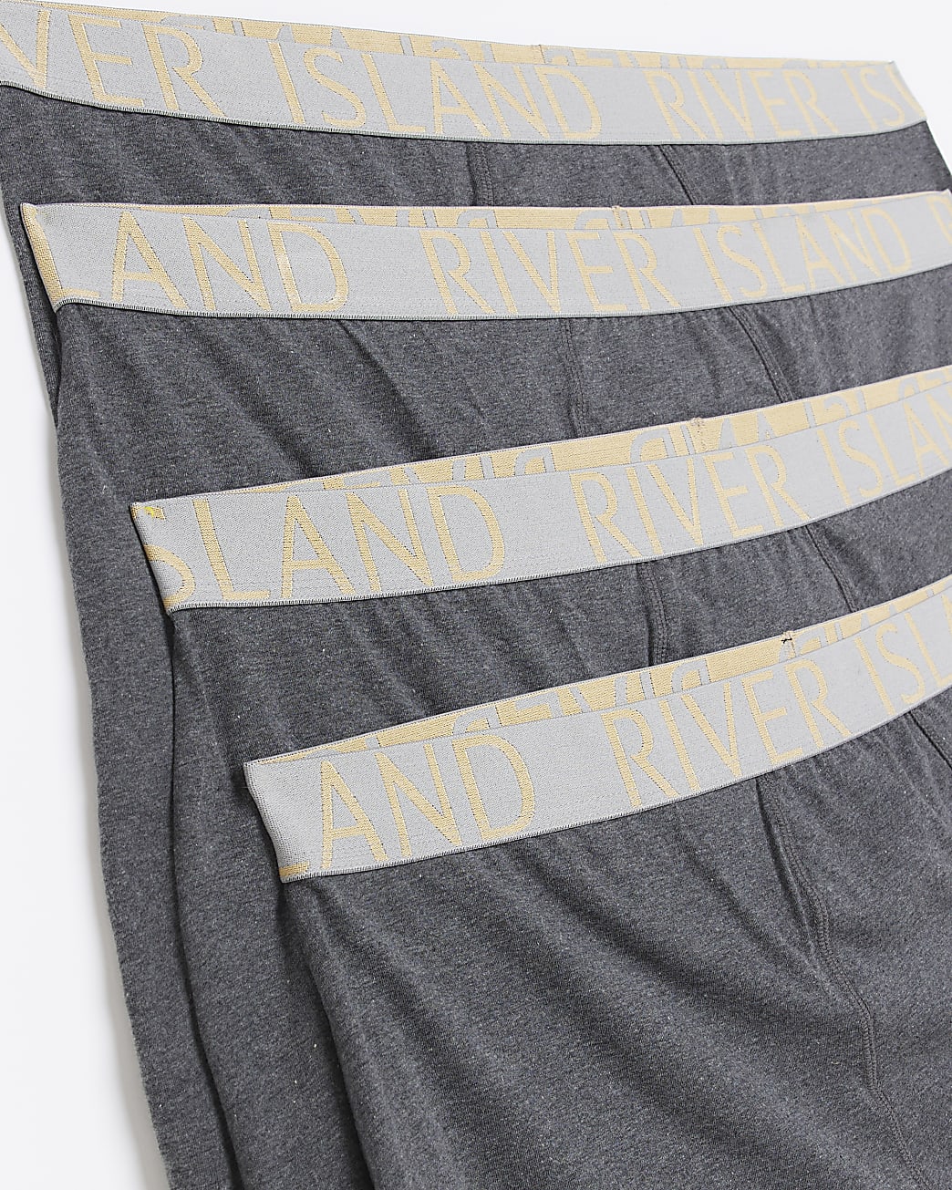 Big & Tall grey multipack of 4 RI boxers