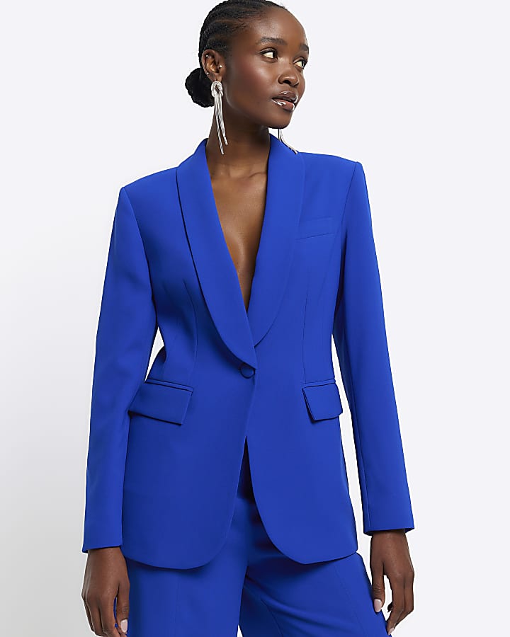 Blue smart blazer