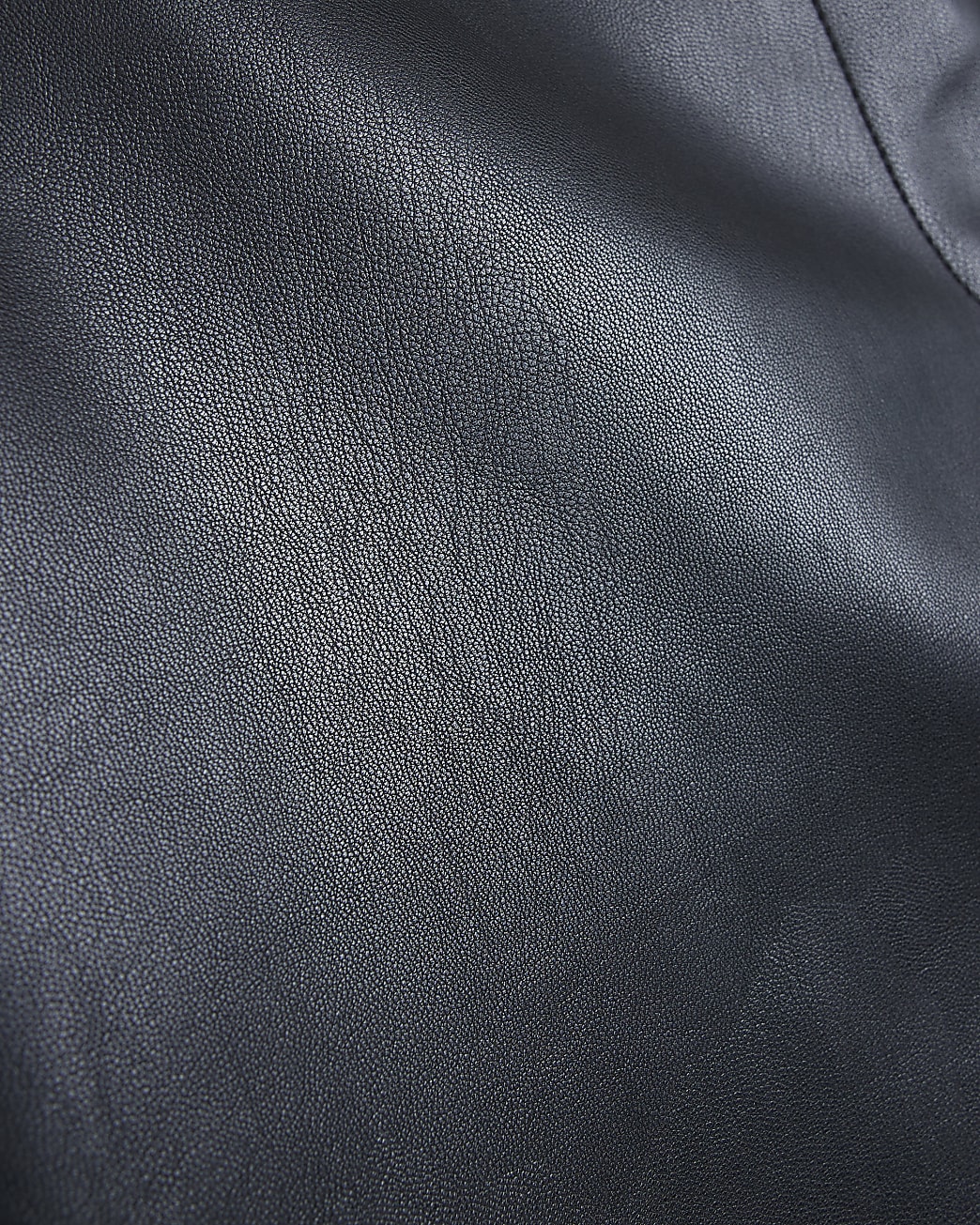 Plus faux leather paper bag shorts