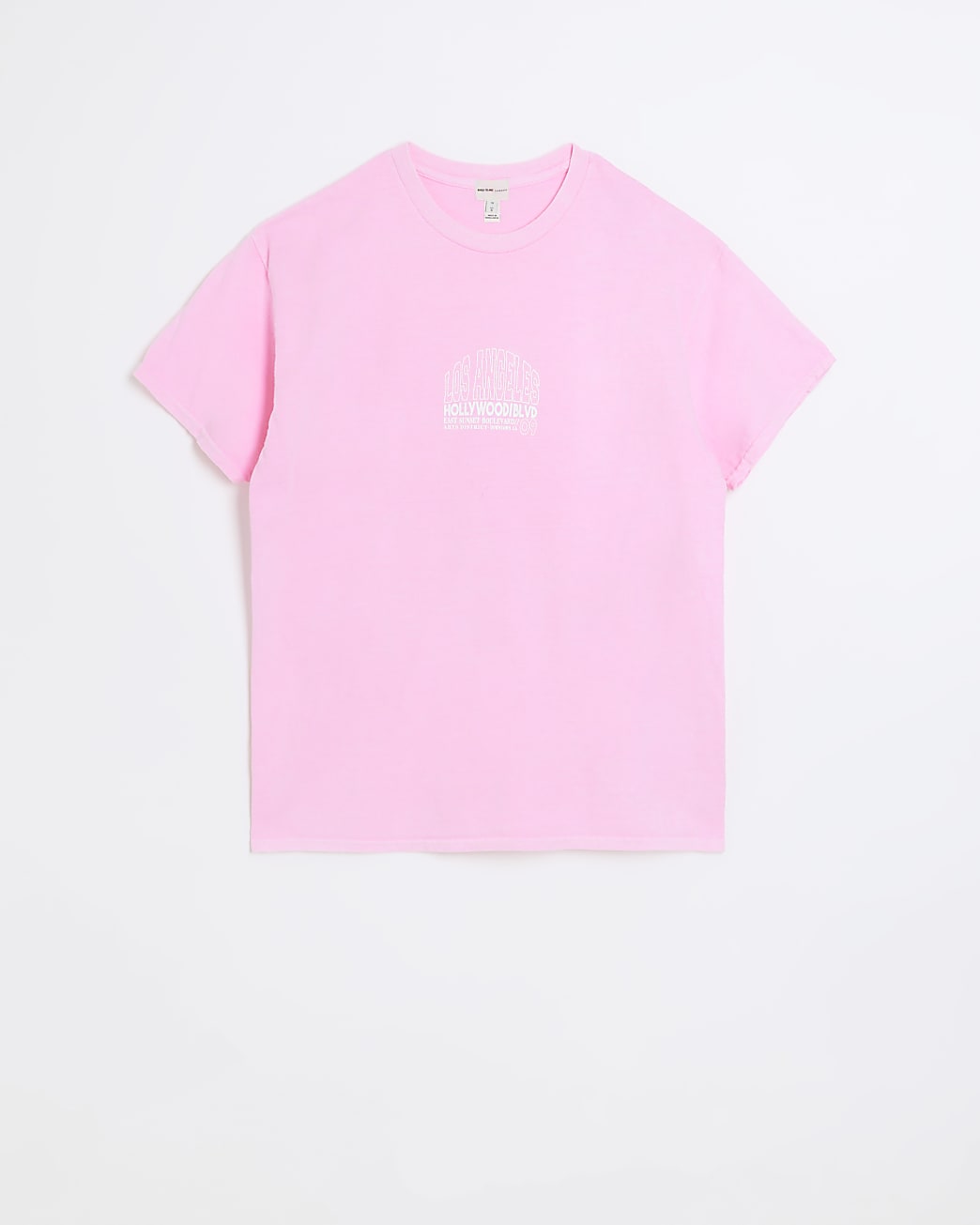 Pink graphic t-shirt