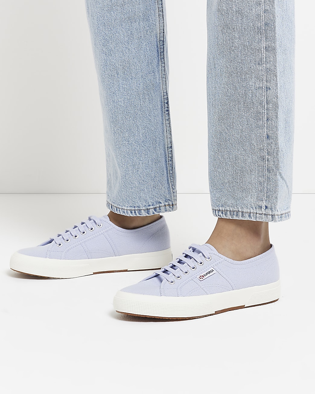 Superga blue cotu classic trainers