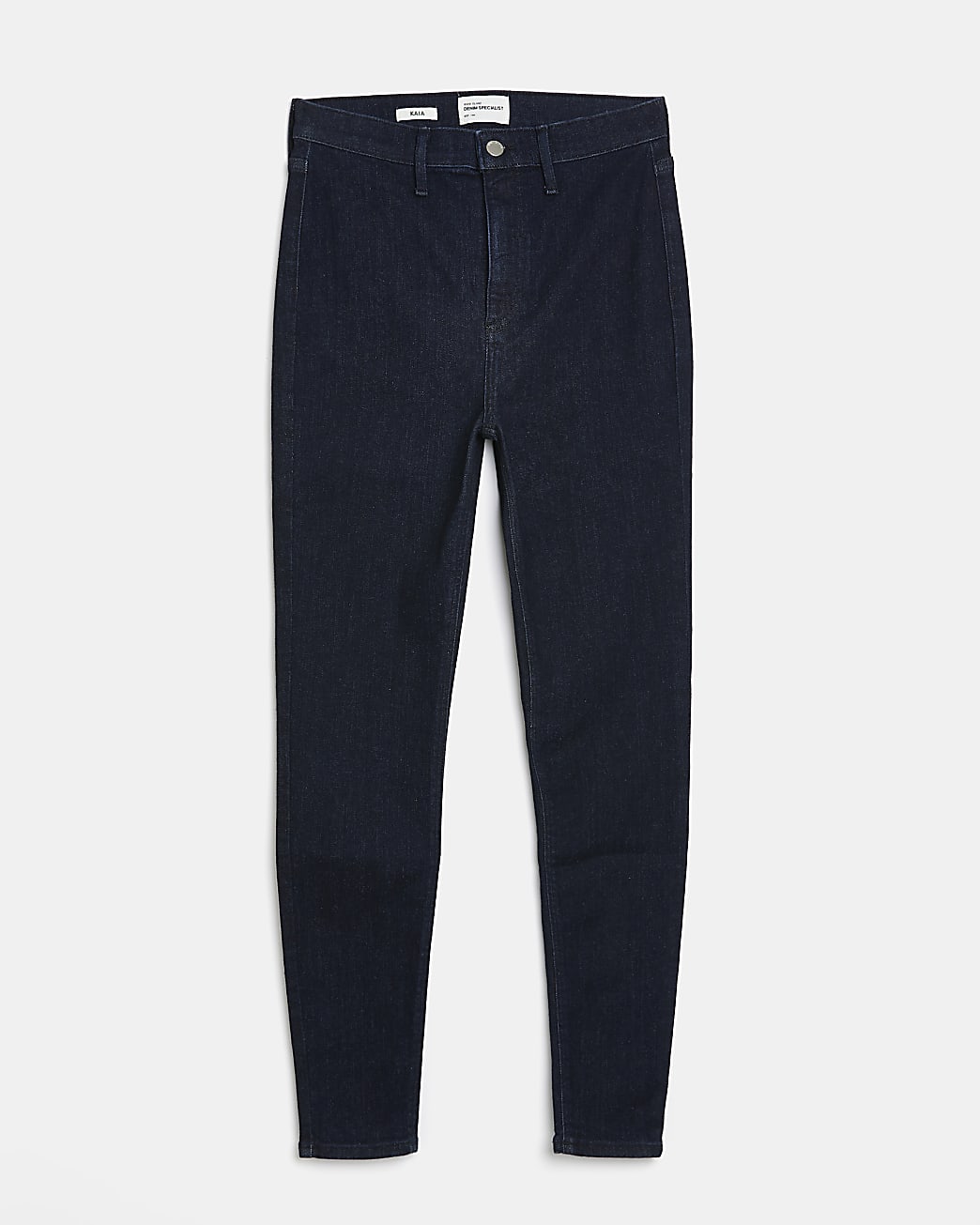 Blue high waisted skinny jeans