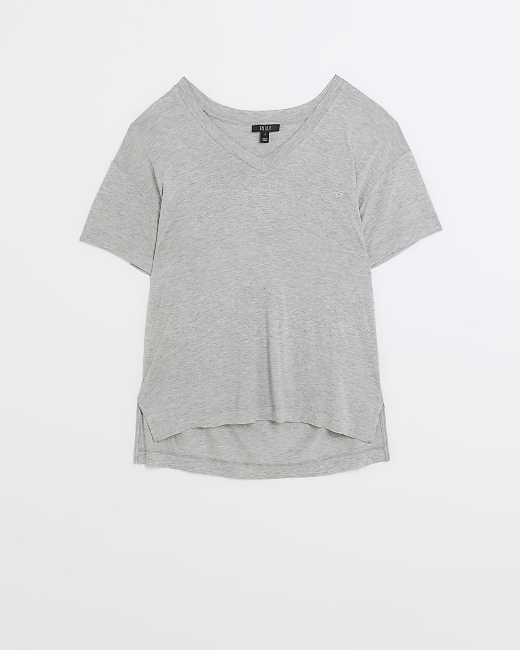 Grey RI Studio scoop neck jersey t-shirt