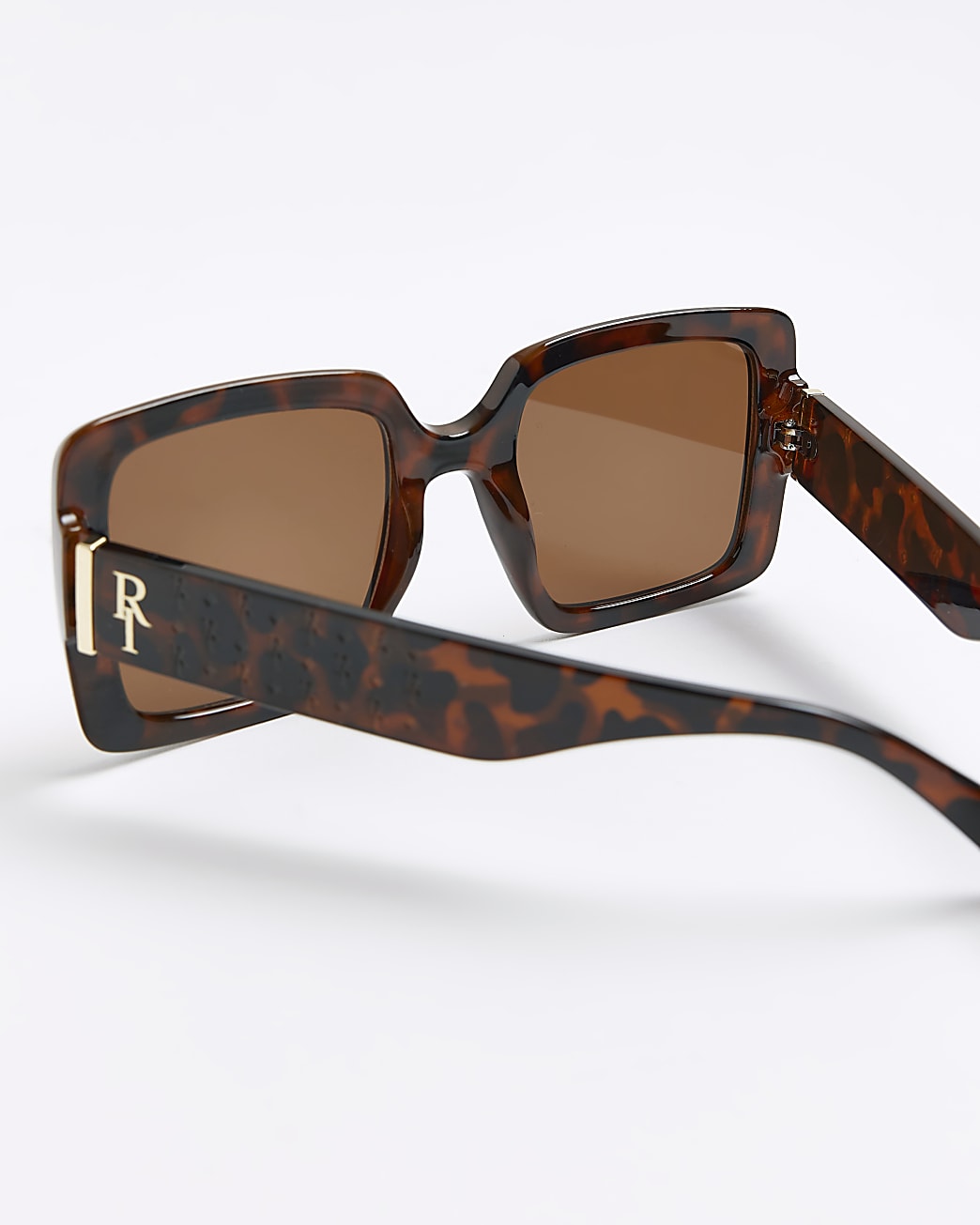 Brown Oversized Sunglasses